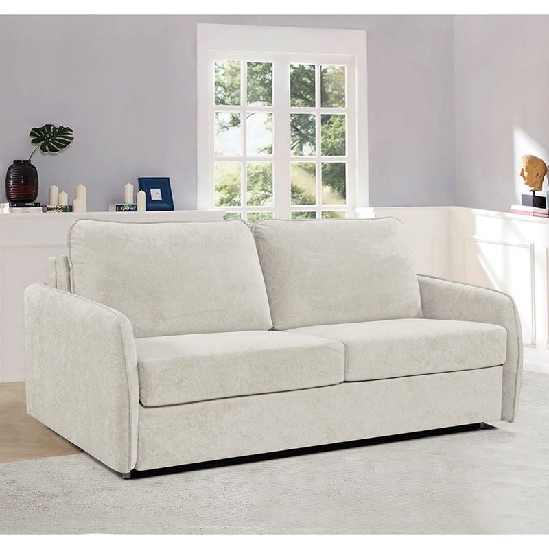 LESTER Καναπές - Κρεβάτι, Ύφασμα Μπεζ LESTER Καναπές - Κρεβάτι, Ύφασμα Μπεζ