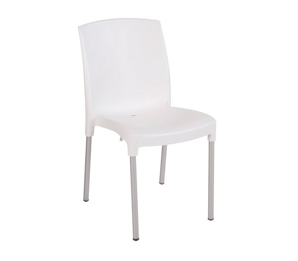 JENNY Καρέκλα Πολυπροπυλένιο Άσπρο
