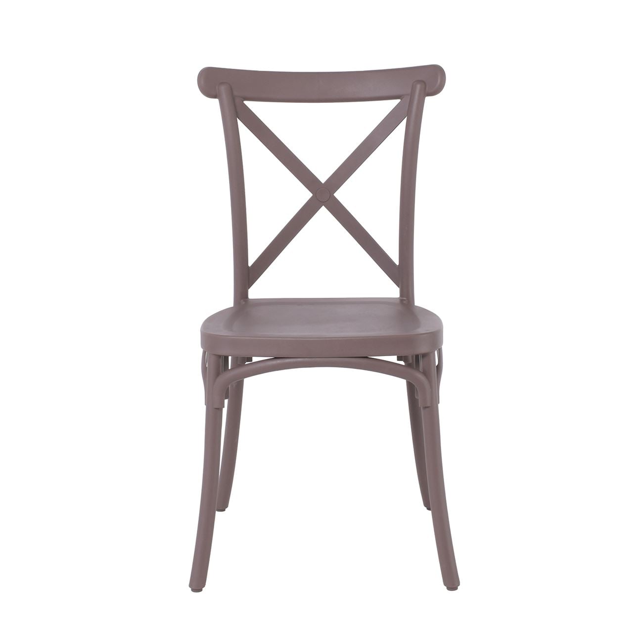 DESTINY Καρέκλα Πολυπροπυλένιο (PP), Απόχρωση Καφέ Mocha, Στοιβαζόμενη DESTINY Καρέκλα Πολυπροπυλένιο (PP), Απόχρωση Καφέ Mocha, Στοιβαζόμενη